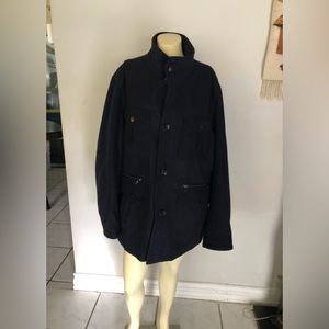 Michael Michael Kors Men’s Black Wool Coat size XL